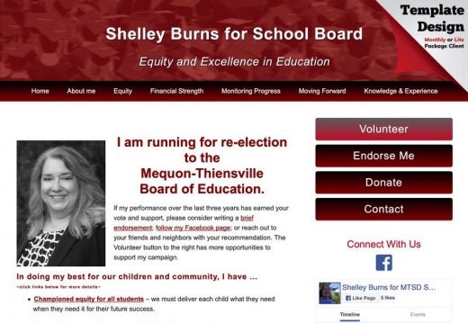  Shelley Burns for Mequon-Thiensville Board of Education