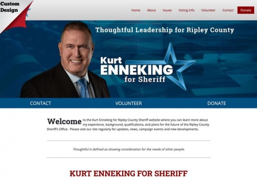 Kurt Enneking for Ripley County Sheriff