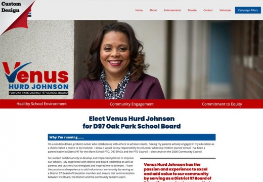 Elect Venus Hurd Johnson for D97 Oak Park School Board