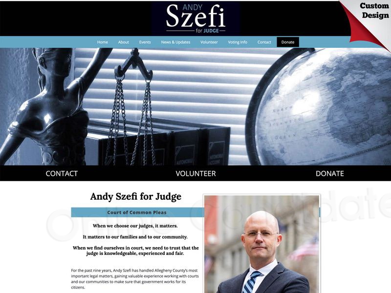 Andy Szefi for Judge