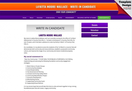 Lakitta Moore-Wallace for Alderman