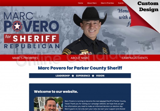 Marc Povero for Parker County Sheriff