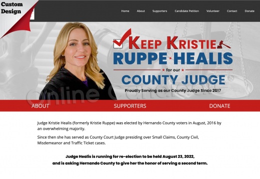 Re-Elect Judge Kristie Healis