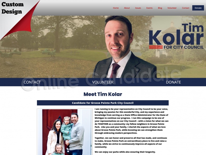 Tim Kolar for Grosse Pointe Park City Council