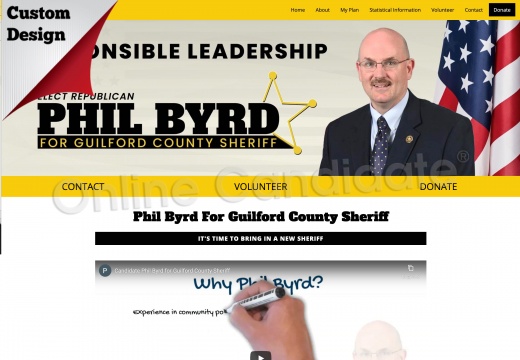 Phil Byrd For Guilford County Sheriff