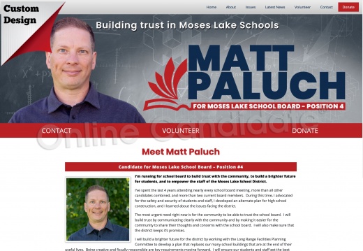 Matt Paluch for Moses Lake School Board – Position 4