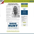 Doug Hunt for member of Thomasville City Council