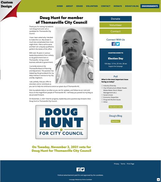 Doug Hunt for member of Thomasville City Council.jpg