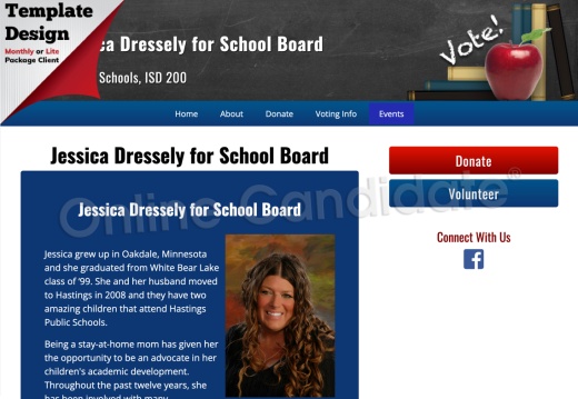  Elect Jessica Dressely for School Board