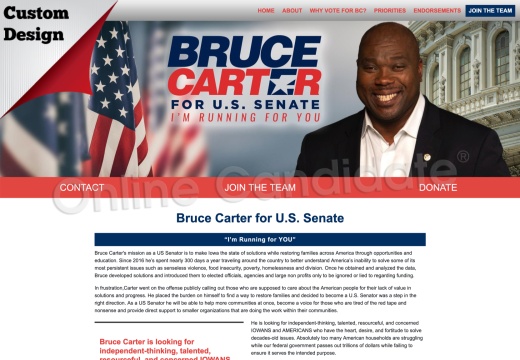 Bruce Carter for U.S. Senate