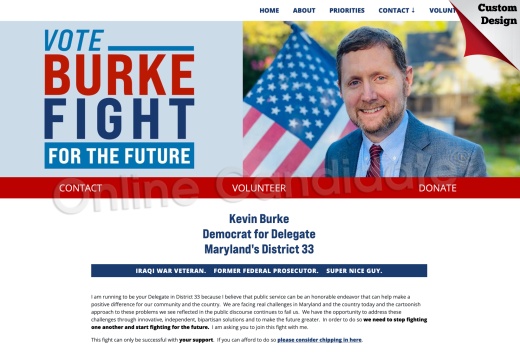 Kevin Burke for Delegate Maryland's District 33