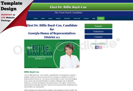 Dr. Billie Boyd-Cox for Georgia House of Representatives District 113