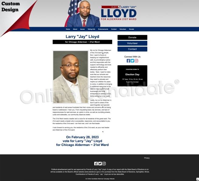 Larry "Jay" Lloyd for Chicago Alderman ~ 21st Ward.jpg