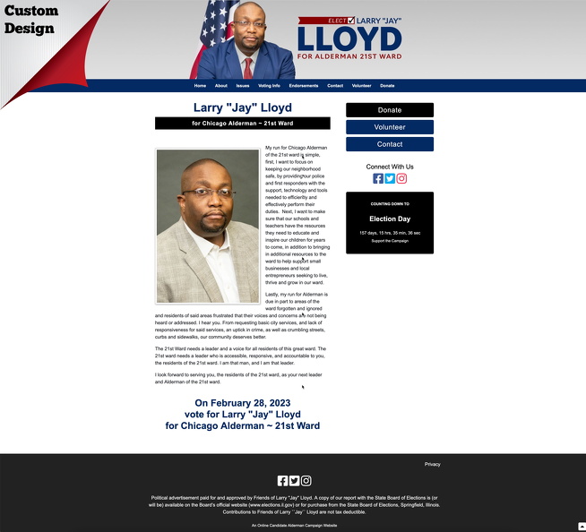 Larry "Jay" Lloyd for Chicago Alderman ~ 21st Ward.jpg