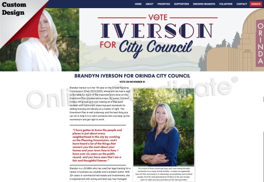 Brandyn Iverson for Orinda City Council