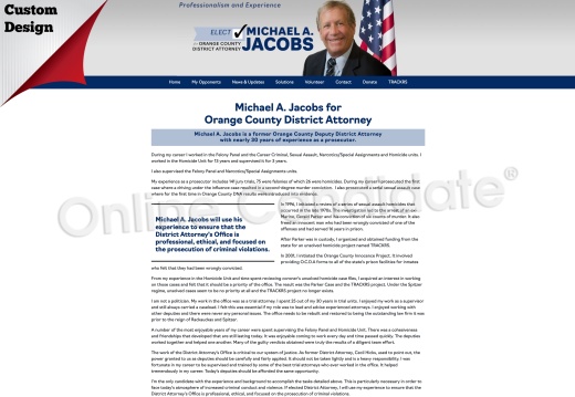 Michael Jacobs for Orange County District Attorney