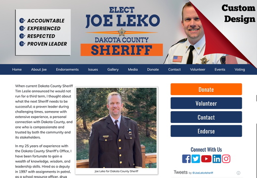 Joe Leko For Sheriff