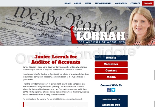 Janice Lorrah for Delaware Auditor of Accounts