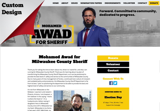 Mohamed Awad for Milwaukee County Sheriff