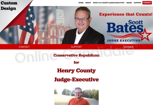 Scott Bates for Henry County Judge-Executive