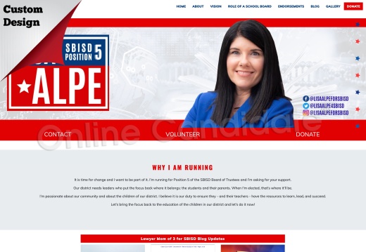 Lisa Alpe for SBISD Position 5!