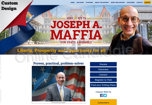 oe Maffia for New York State's 75th Assembly District