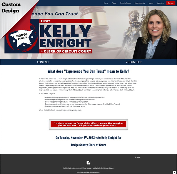 Kelly Enright for Dodge County Clerk of Court.jpg