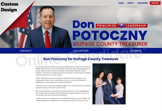 Don Potoczny for DuPage County Treasurer