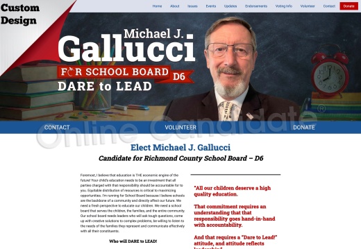 Michael J. Gallucci for Richmond County School Board – D6