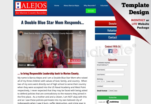 Alejos for Marion County Recorder