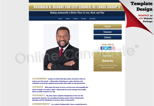 Reginald K. Blount for City Council At-Large Group 5