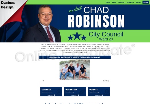 Chad Robinson Ward 20 Charleston City Council