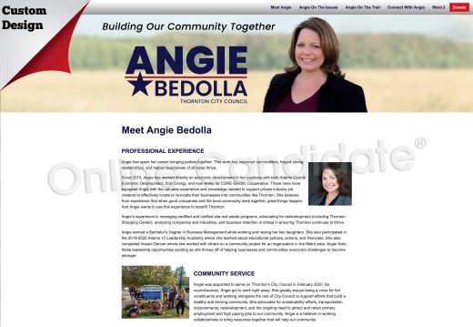 Angie Bedolla for for Thornton City Council