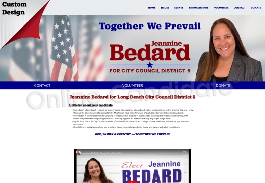 Jeannine Bedard for Long Beach City Council District 5