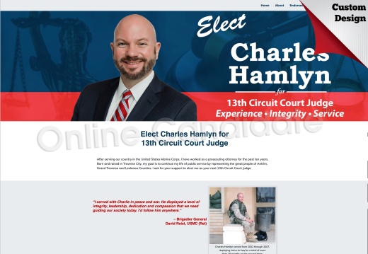 Charles Hamlyn for 13th Circuit Court Judge