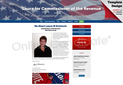  Laura for Commissioner of the Revenue