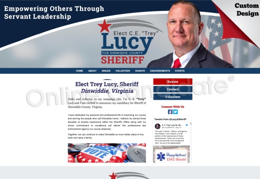 Trey Lucy for Dinwiddie County Sheriff