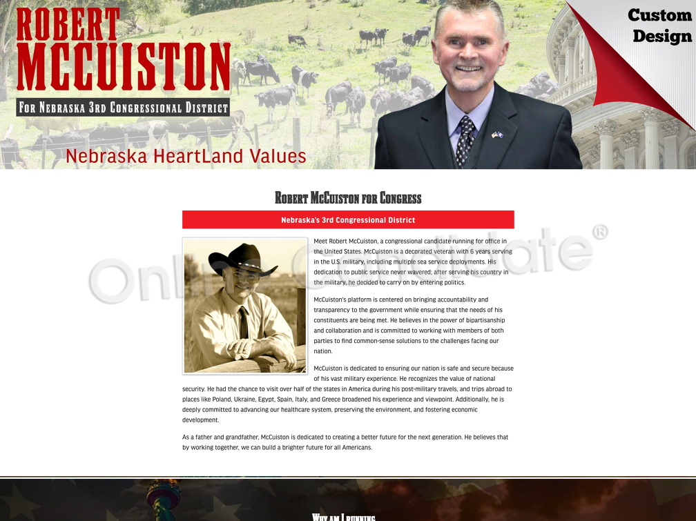McCuiston for Nebraska 3rd Congressional District
