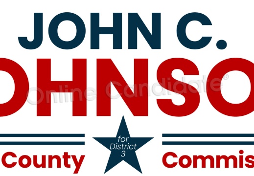 County Commissioner Campaign Logo