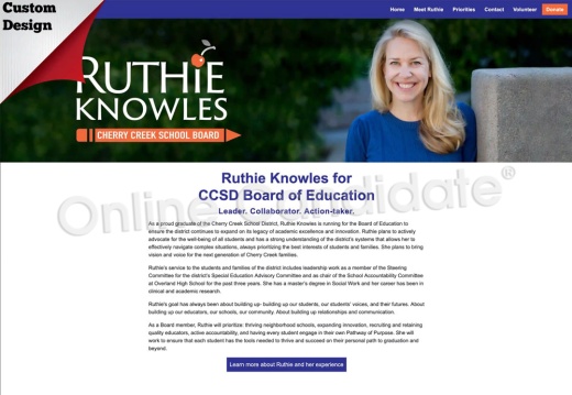 Ruthie Knowles for Cherry Creek School District Board of Education