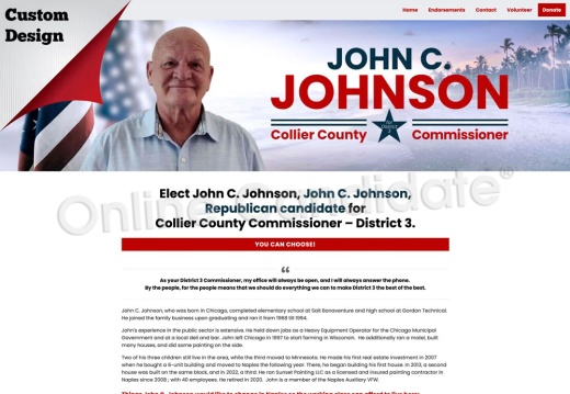 John C. Johnson for Collier County Commissioner