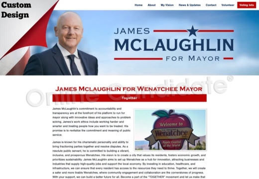James Mclaughlin for Wenatchee Mayor