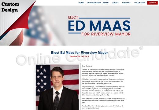 Elect Ed Maas for Riverview Mayor