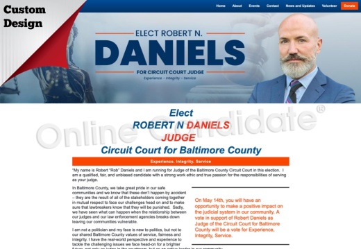 Robert Daniels for Circuit Court Judge