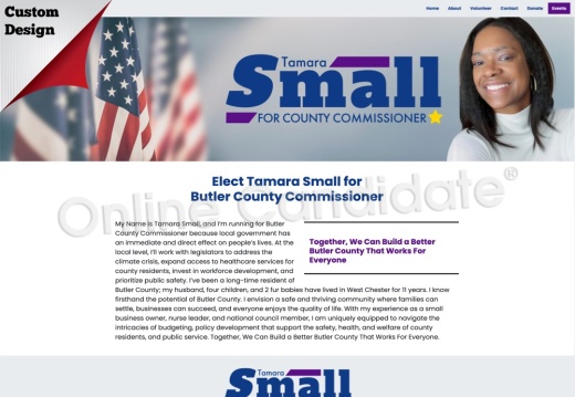 Tamara Small for Butler County Commissioner
