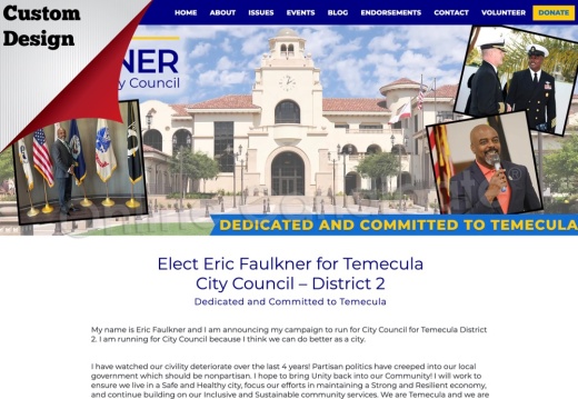 Eric Faulkner for Temecula City Council – District 2