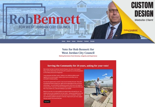 Rob Bennett for West Jordan City Council