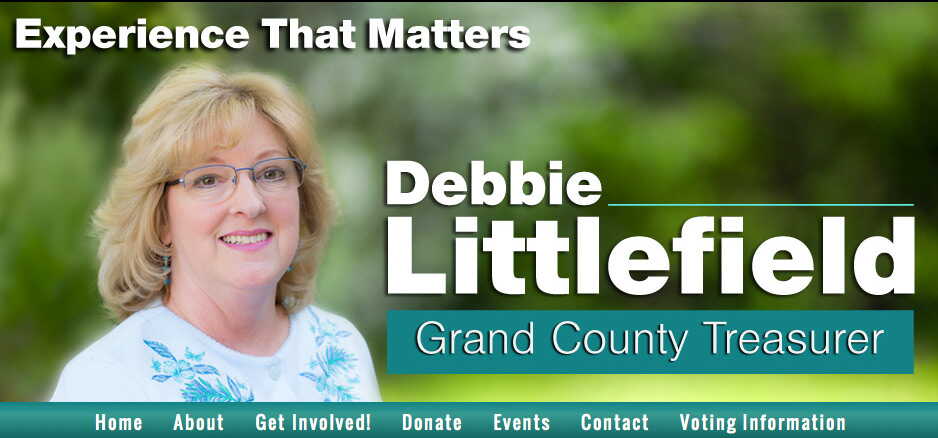 Debbie Littlefield for Moab UT Grand County Treasurer