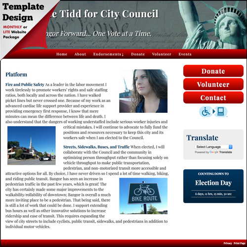 Amy Lee Tidd for City Council (2854 visits) Amy Lee Tidd for City Council