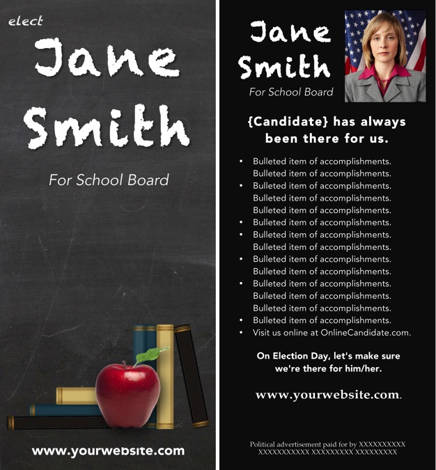 school election flyer template free